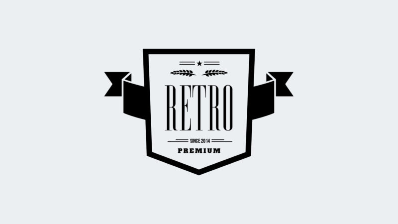 Designmockup för klistermärke.