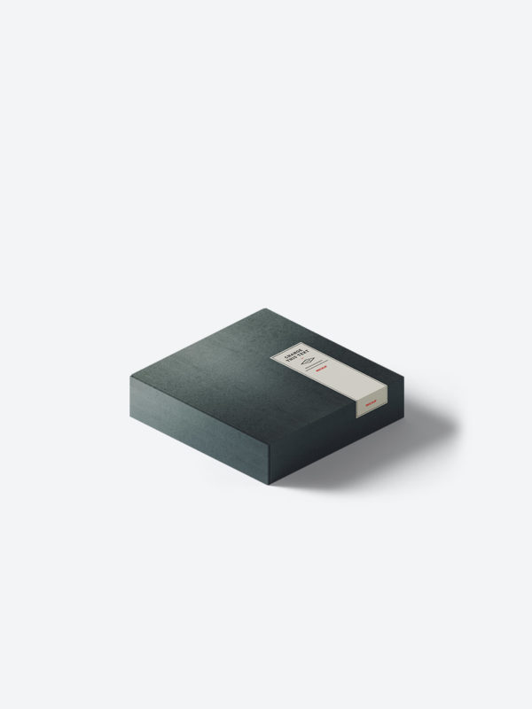 Designförslag för produkt. Låda.