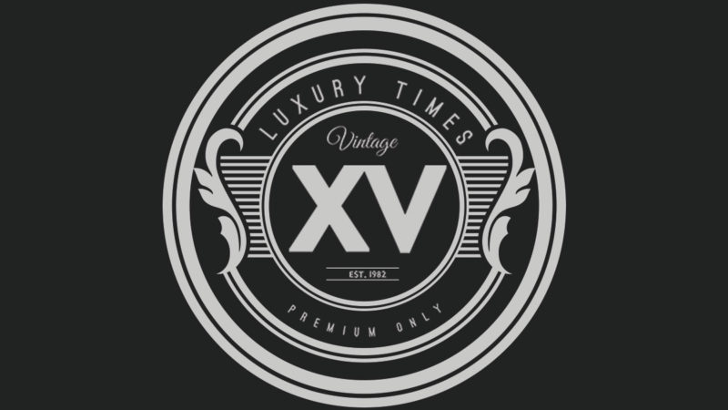 Vintage designförslag för logotyp